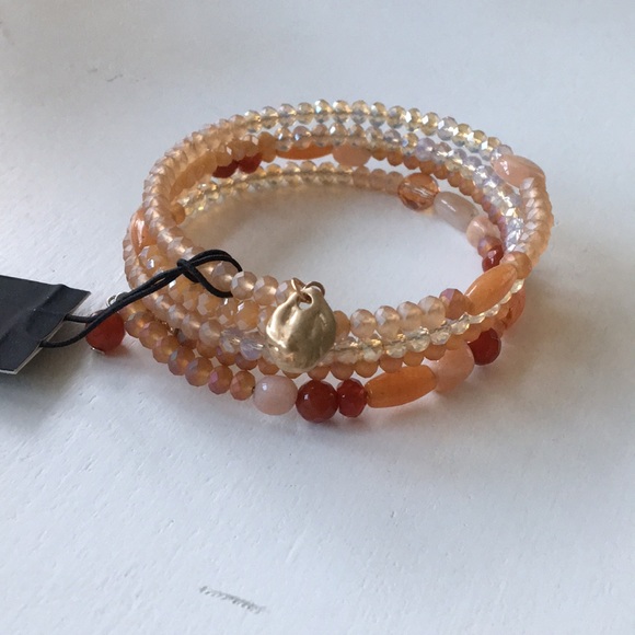 Anthropologie Beaded Wrap Bracelet - Picture 1 of 4